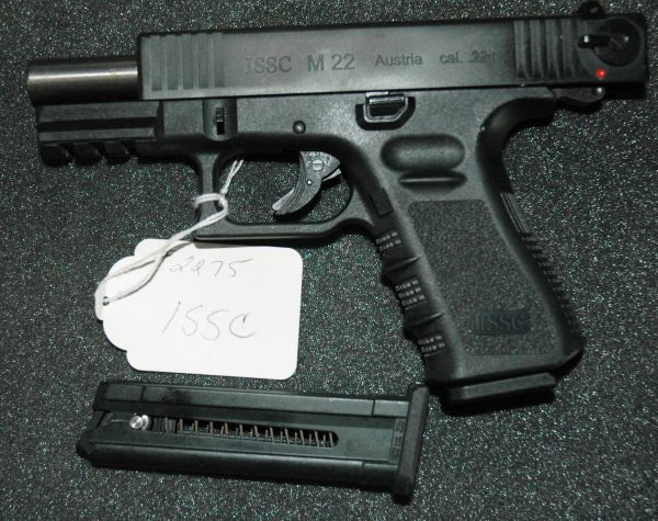 ISSC M22 pistol 22LR 10 shot, 2mags, in box - Image 7