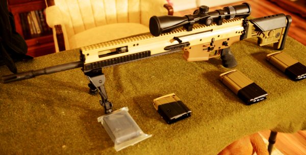 FN SCAR 20s 7.62x51 (308 win) most popular color - 5 mags - Case -Diamondback 6x24 - Sig Bipod,6 Sniper Pack - New